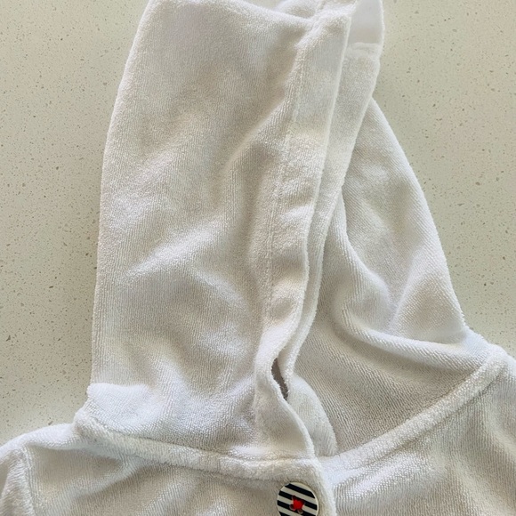 Carter’s Baby Girls White Terry Swim Coverup Size 24 Months - Picture 6 of 9